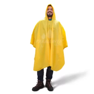 Capa al corte calibre 4 impermeable Amarillo