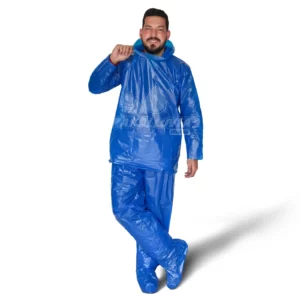 Impermeable 3 piezas Azul