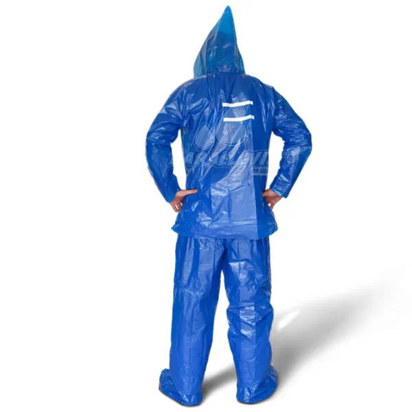 Impermeable 3 piezas Azul