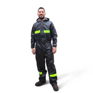 Suit Rain calibre 18 impermeable Negro