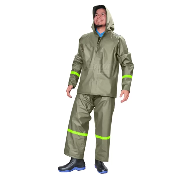 Set rain Impermeable calibre 18 Verde Militar